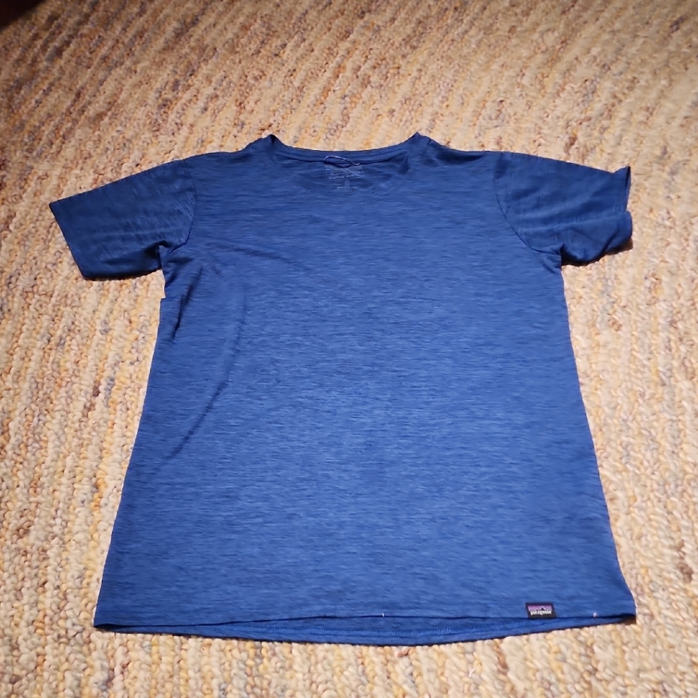 Patagonia Heathered Blue T-Shirt